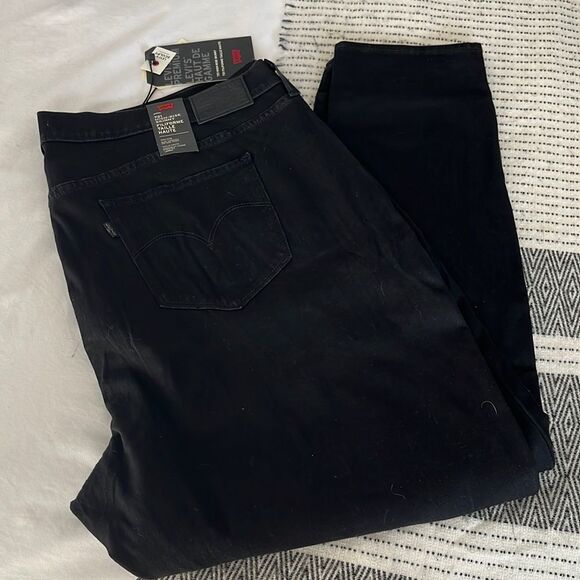 Levi’s Black Hi-Rise Jeans NWT - Picture 3 of 7